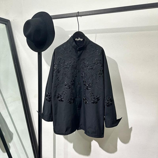 Men's Long-sleeve Casual Breathable Shirt With A Turn-down Collar