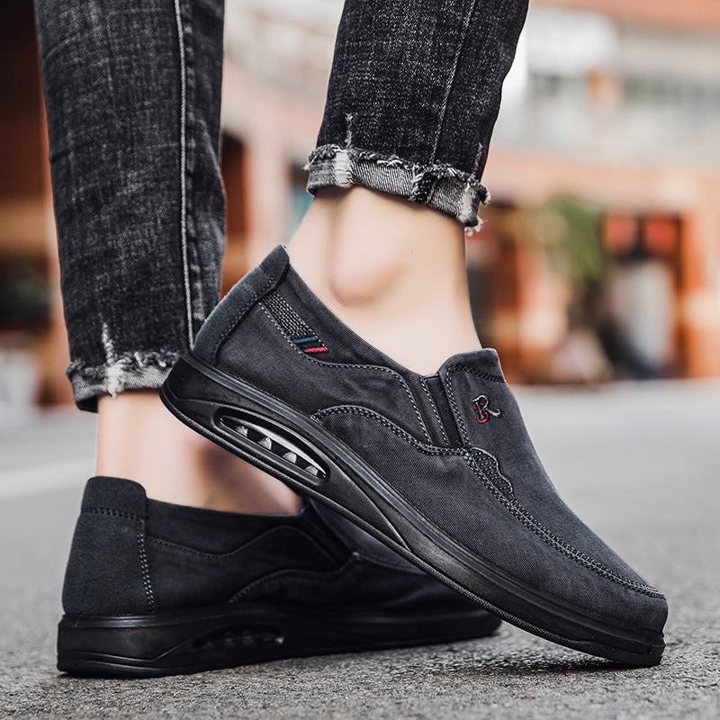 Men's Cloth Deodorant Soft Sole Light Breathable Sports Casual Shoes