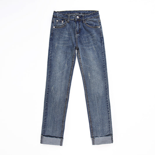 New Loose And Thin Nine Point Pants All Match