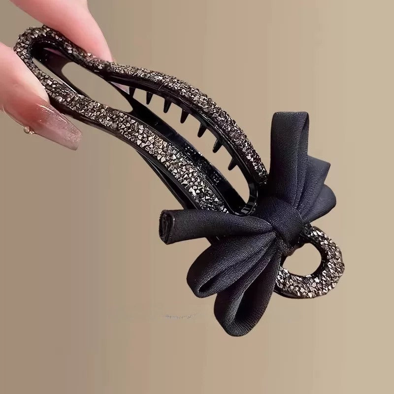 Temperament Bobby Pin Back Head Banana Clip Light Luxury Updo Hair Claw