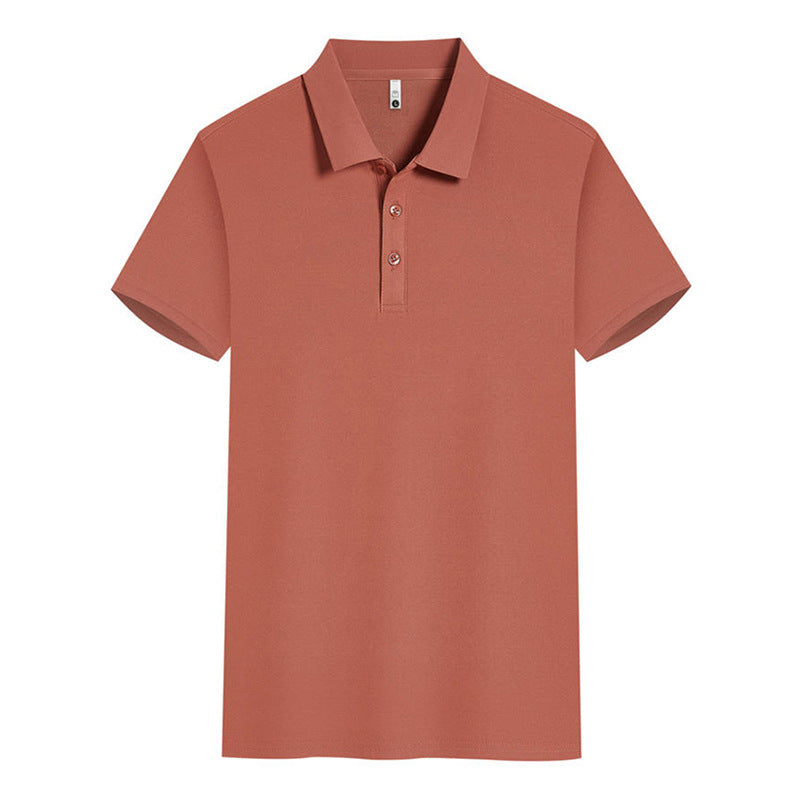 Work Clothes Lapel Short Sleeve