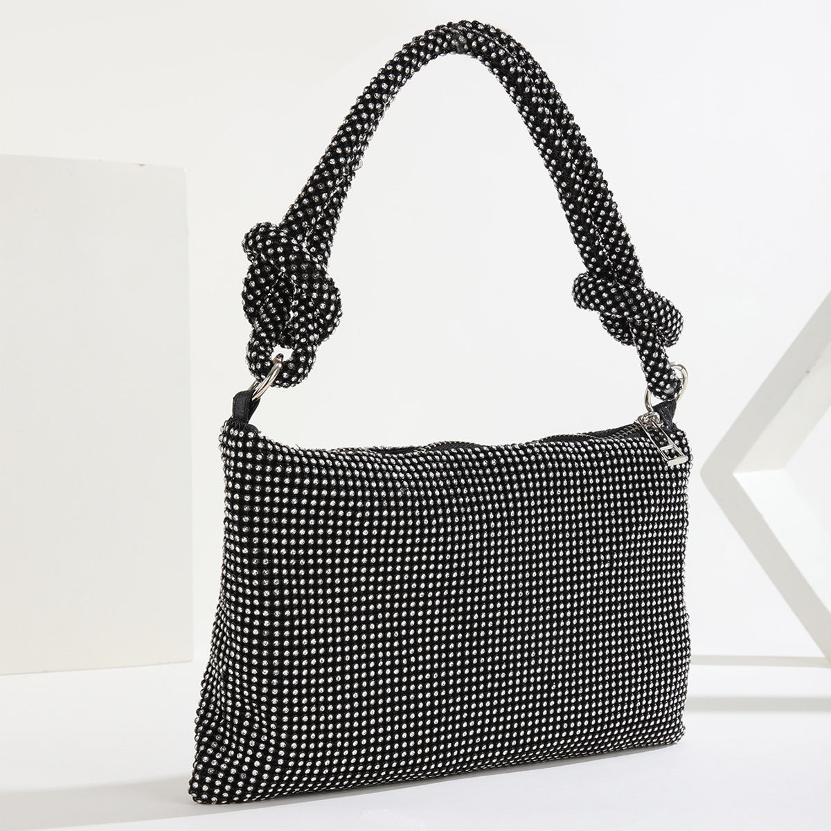 Diamond-embedded Full Diamond Evening Bag Women