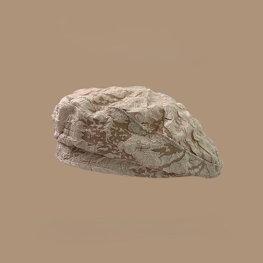 Women's Temperament Fashion Solid Color Flat Hat