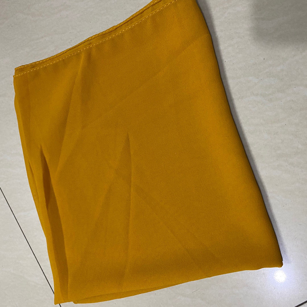 Fashion Casual Solid Color Chiffon Long Scarf