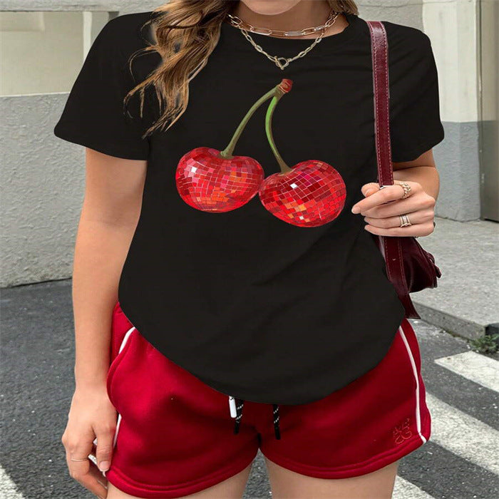 Women's T-shirt Printing Cute Fashion