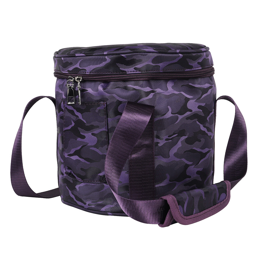 Oxford Cloth Purple With Patterns Himalaya Bowl Music Bowl Crystal Bowl Portable Tote