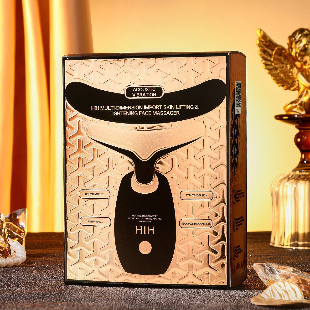 Multi-dimensional Import Beauty Instrument Dolphin Bionic Design Vibration Lifting Fit Facial Massage
