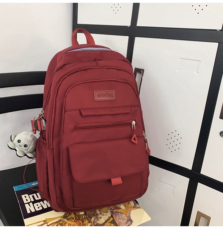 Simple Large Capacity Travel Backpack For Women Casual Japanese