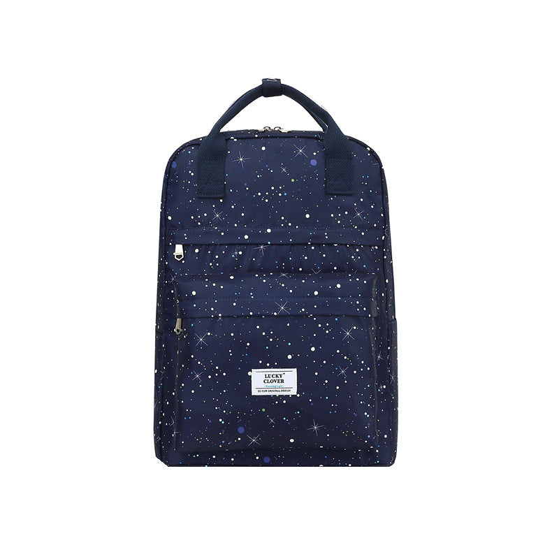 Versatile And Portable Waterproof Printed Backpack That Can Be Used To Carry Luggage
