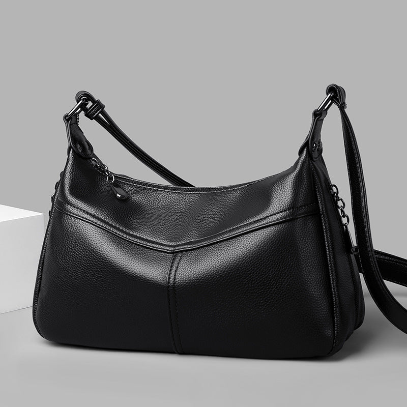 New Casual Soft-surface Lightweight Large-capacity Crossbody Bag