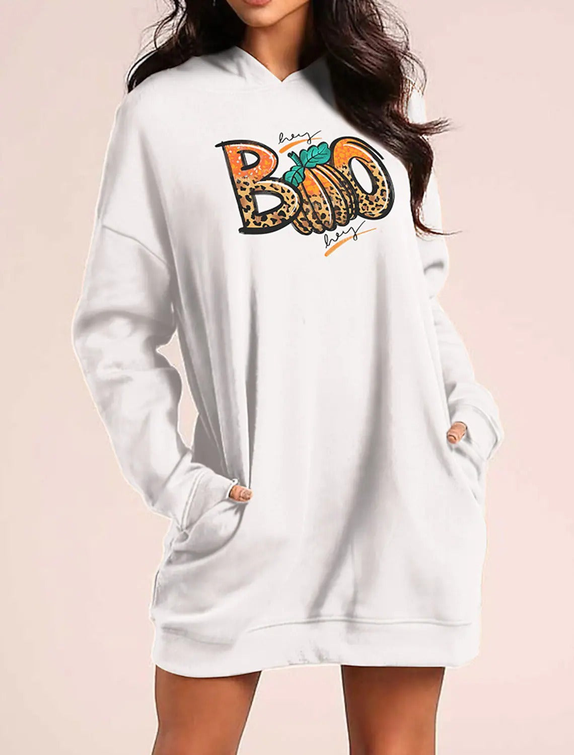 Fashion 3D Printing Female Long Sweater