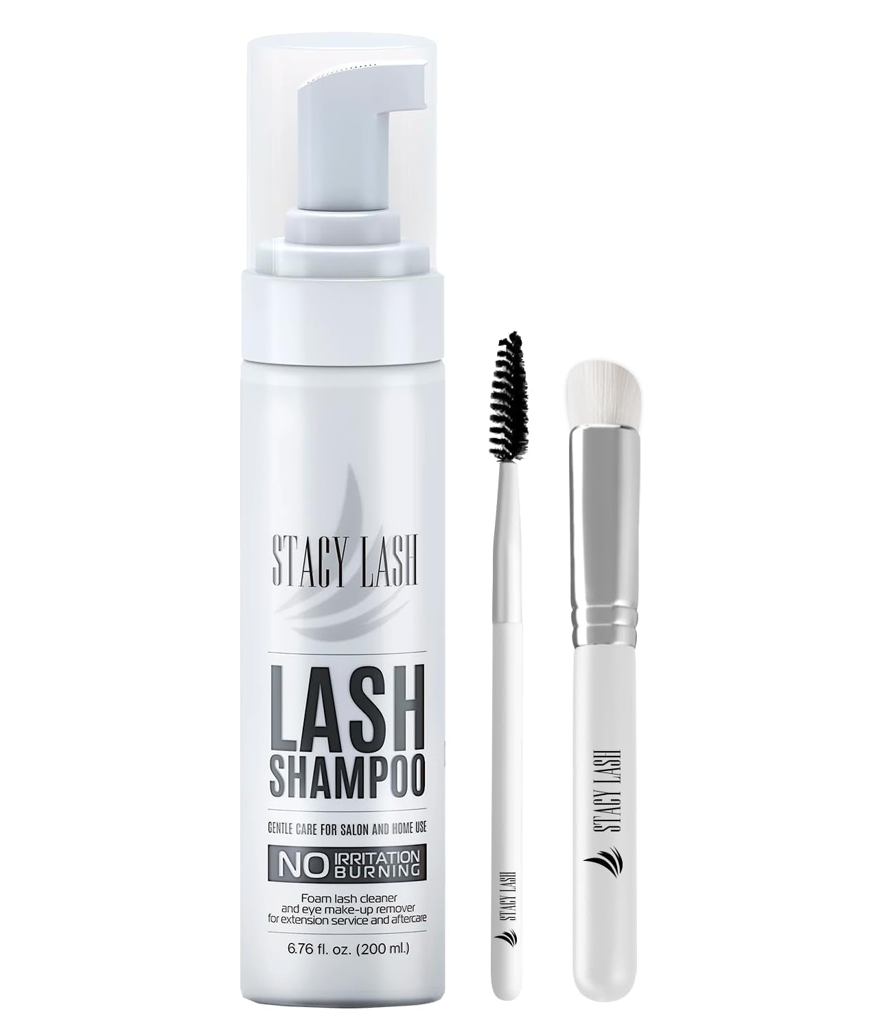 Lash Shampoo 100Ml+ Eyelash Growth Serum by / /Cleaning Kit of Eye Makeup Remover (Cleanser) + Brush & Eyelash Serum for Eyelash Growth and Thickness