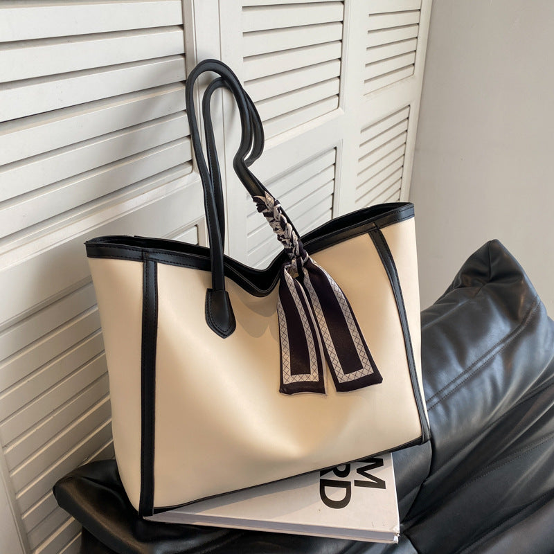 Texture Winter Commuter Tote Shoulder Bag