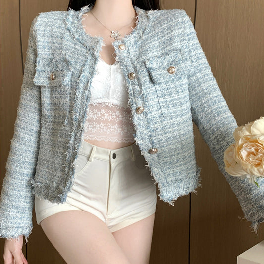 Short Chanel Coat Women's Multi-button Top