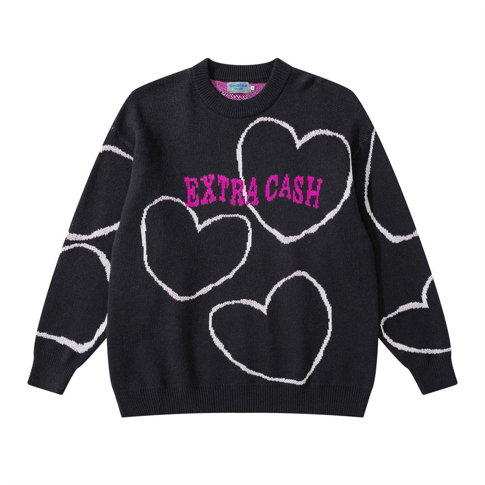 Bf Lazy Love Jacquard Sweater Men