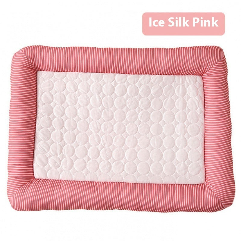 Pet Cool Ice Silk Dog Nest