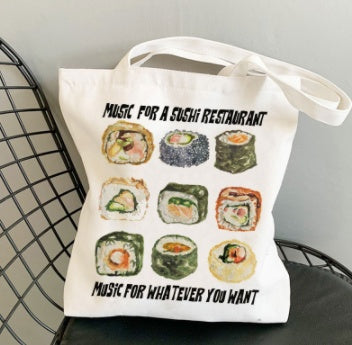 Music For Sushi House Canvas Bag
