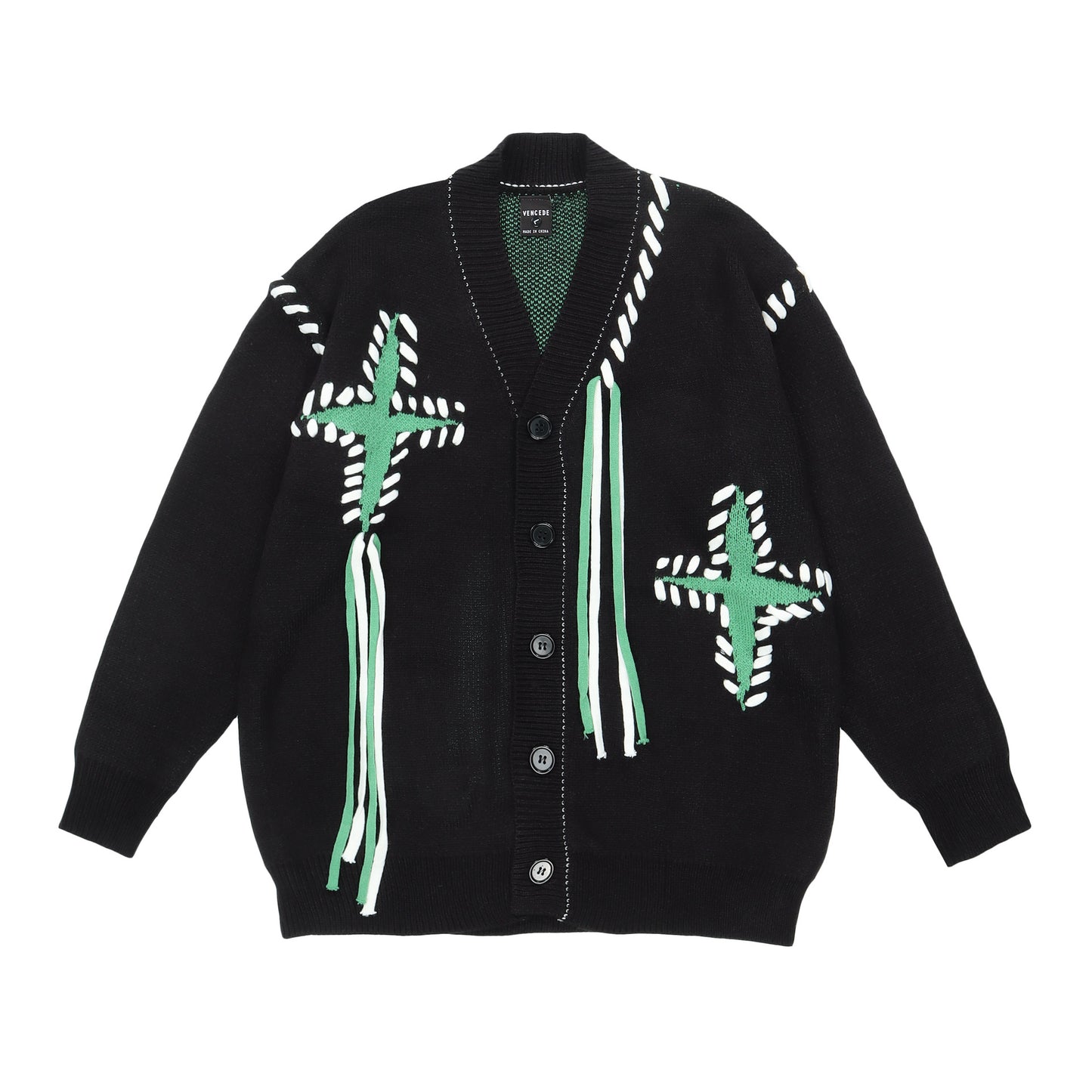 Design Sense Small Crowd Floating Catkin Embroidered Sweater Coat