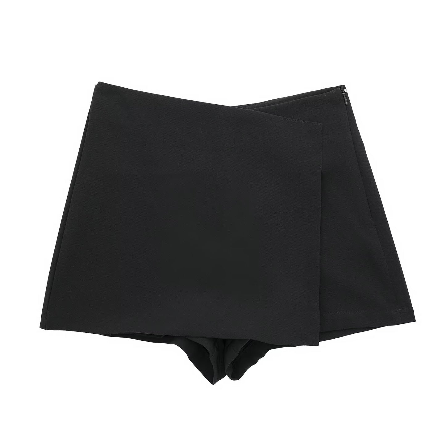 Women's High Waist Asymmetric Shorts
