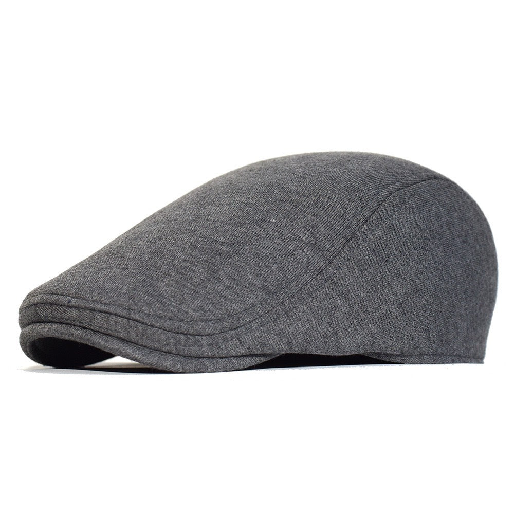 Pure Cotton Solid Color Beret Simple Artistic Retro
