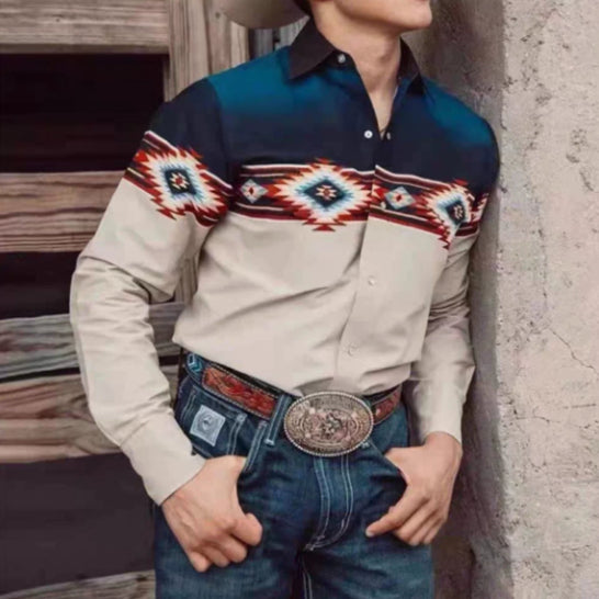 Mens Shirt With A Simple Relaxed Design