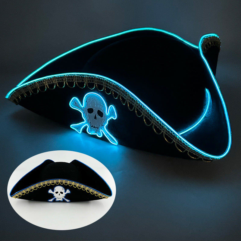 LED Luminous Trend COS Western Cowboy Hat