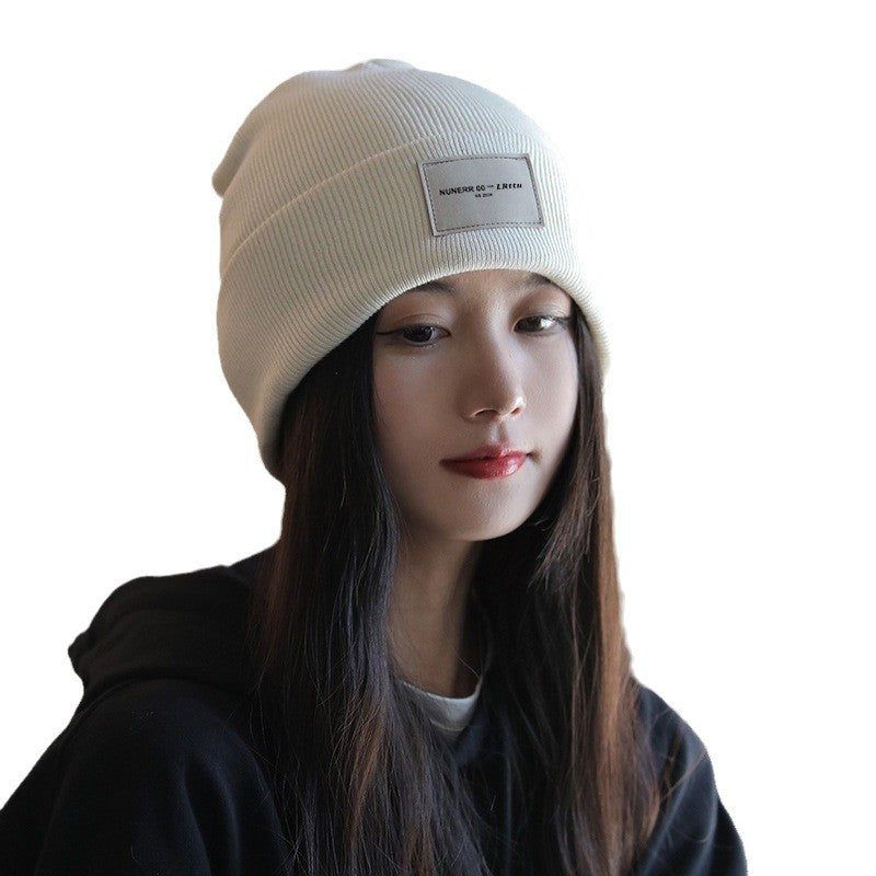 Knitted Hat Women's Winter Korean Style Fashion All-matching