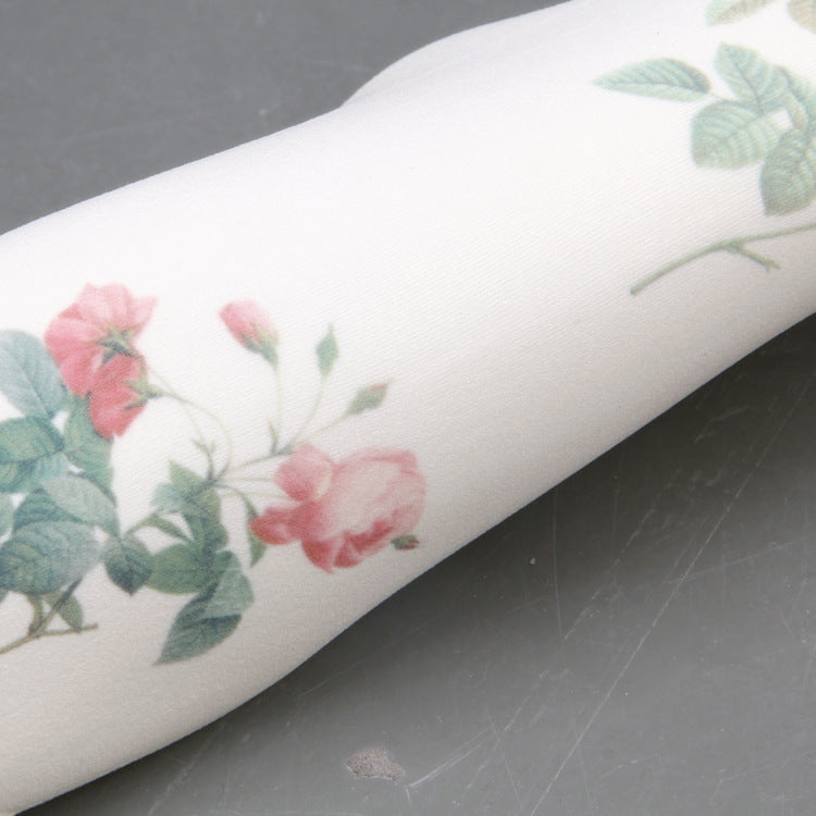 Anti-snag Silk Leggings Rose Velvet Girl Student Print Pantyhose