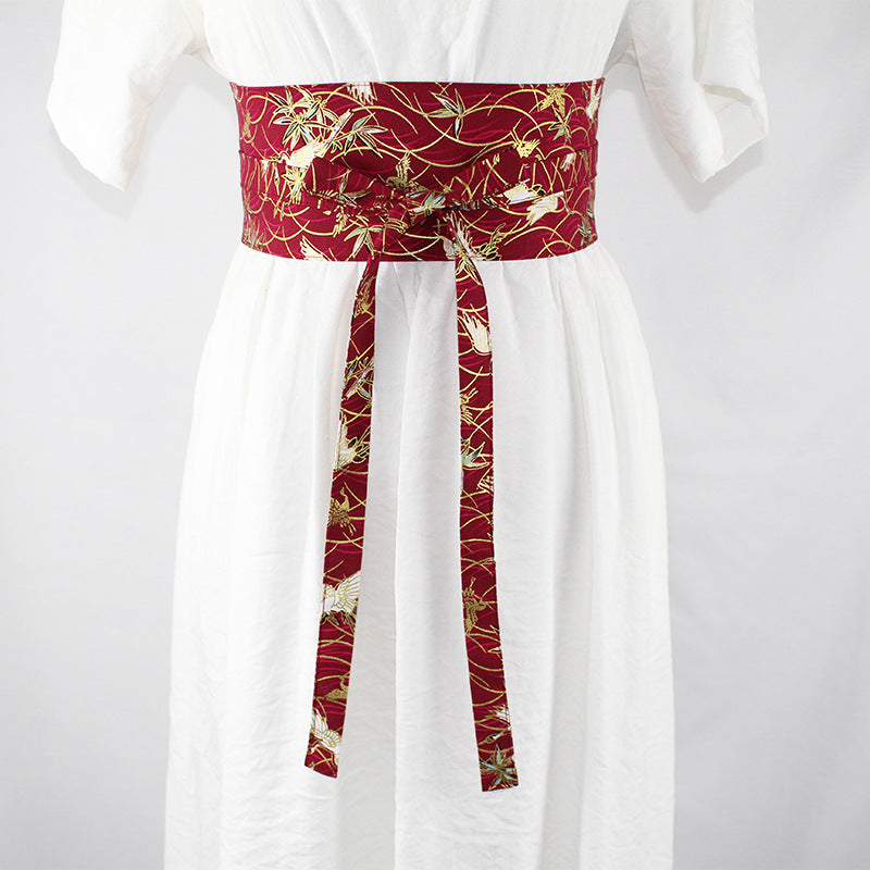 Han Element Literary And Artistic Outer Wear Waistband Ancient Style Hanfu Belt