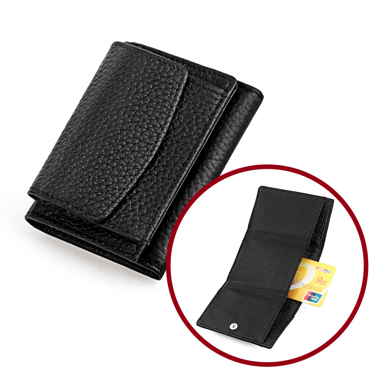 Anti Demagnetization Coin Loose Bag Wallet Short Style Women's Wallet