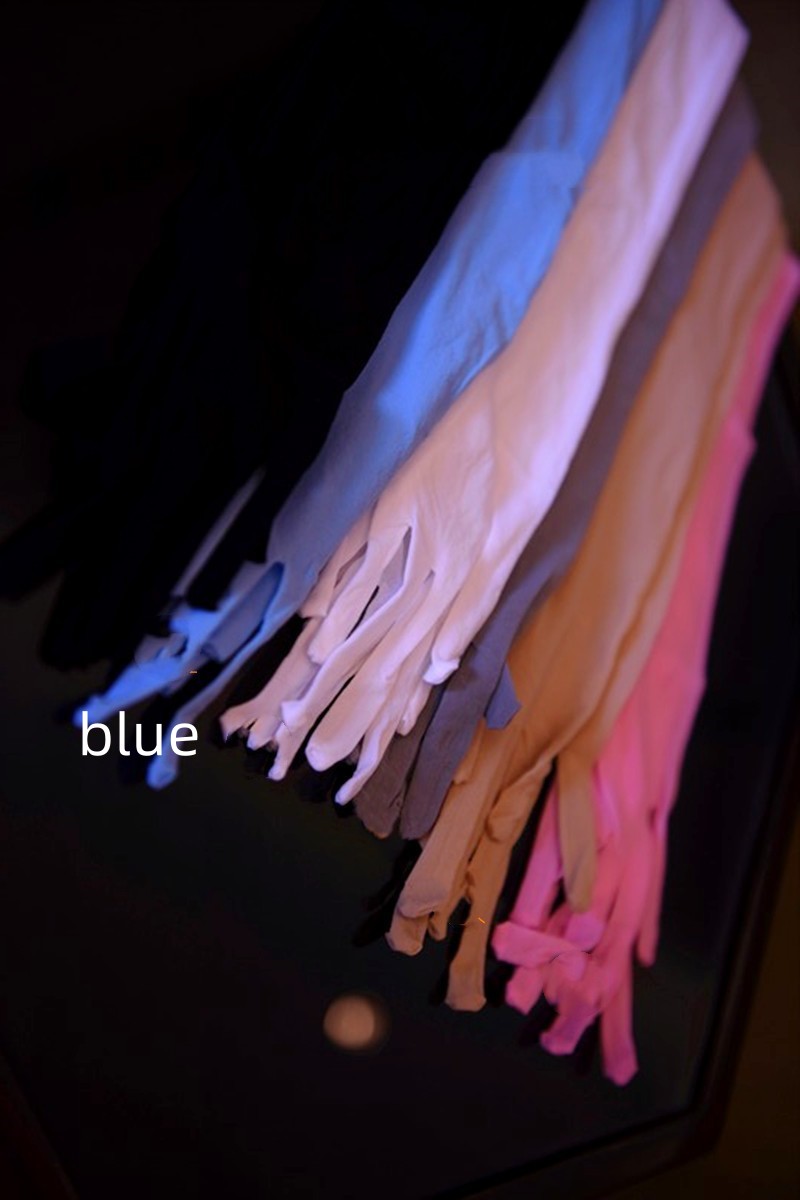 Thin Five-finger Stockings Gloves Seamless Anti-snagging