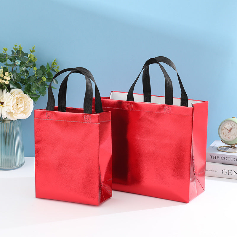 Aluminum Coated Non-woven Folding Tote Bag