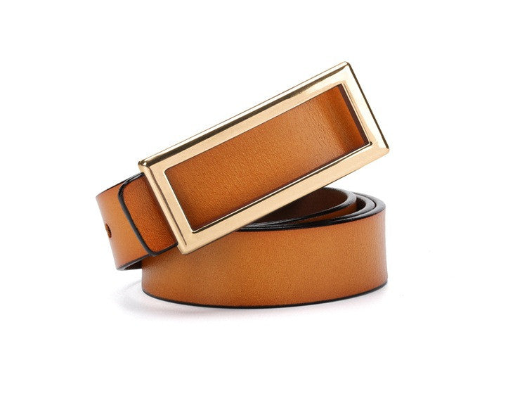Simple Decorative Versatile Belt Smooth Buckle
