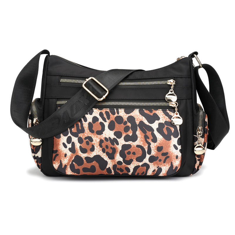 Ethnic Nylon Women's Bag Printed One Shoulder Diagonal Span