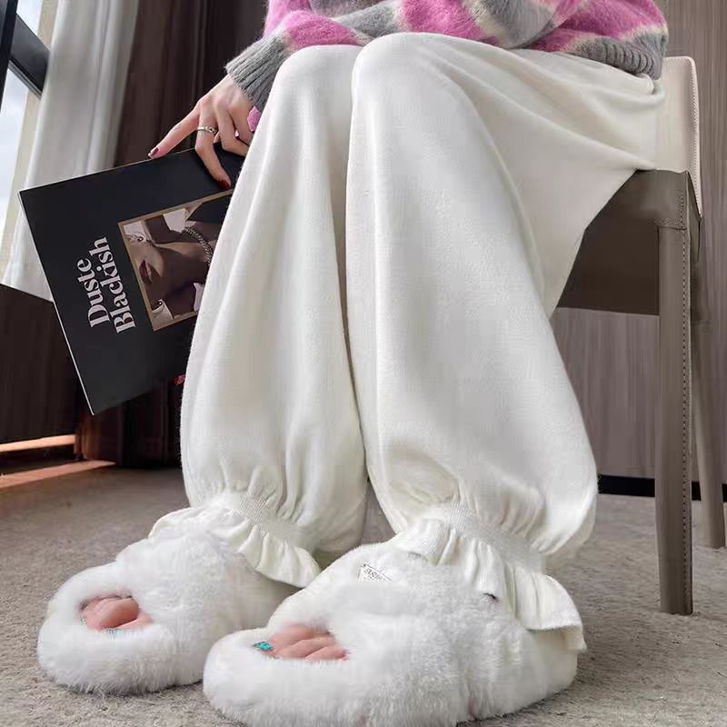 Knitted Harem Pants Women's Spring And Autumn Korean Style