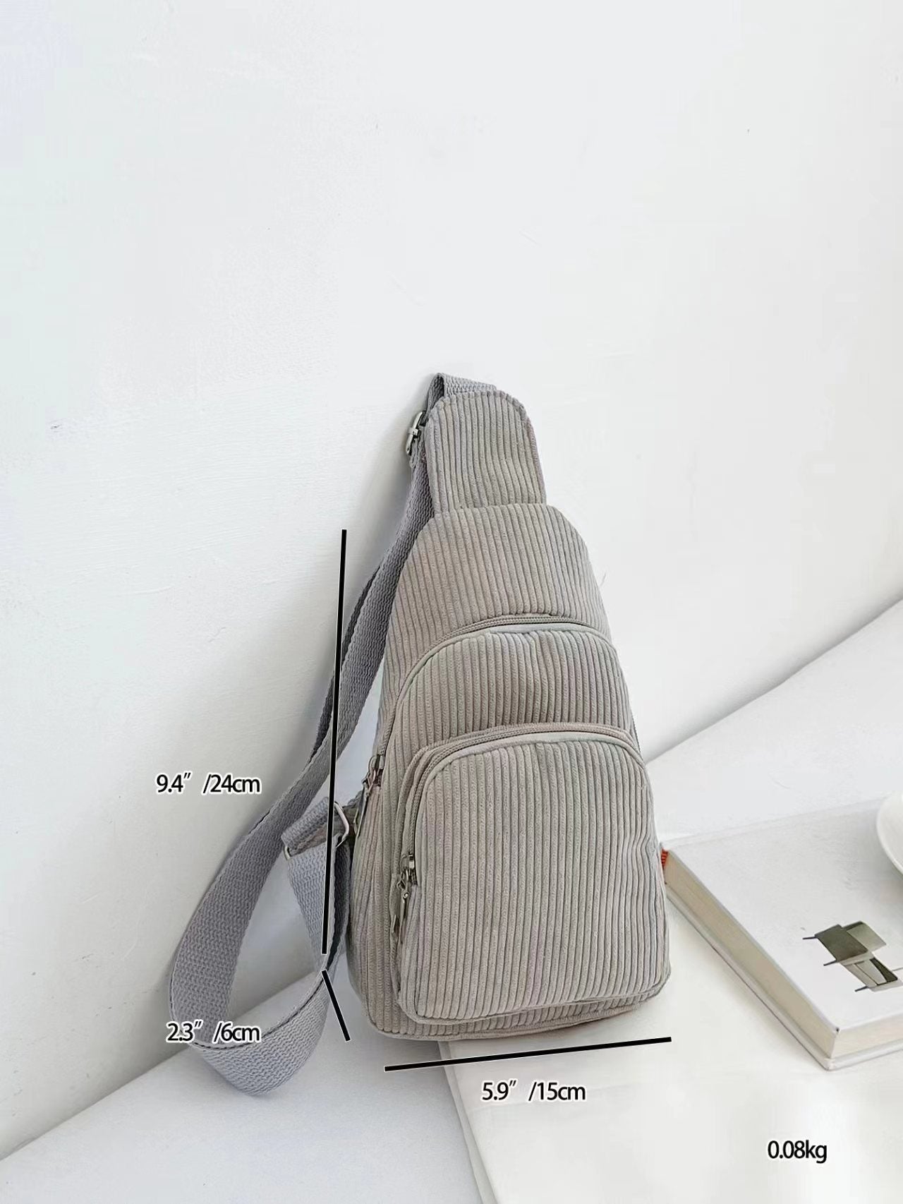 Women's Fashion Casual Solid Color Single Shoulder Crossbody Bag
