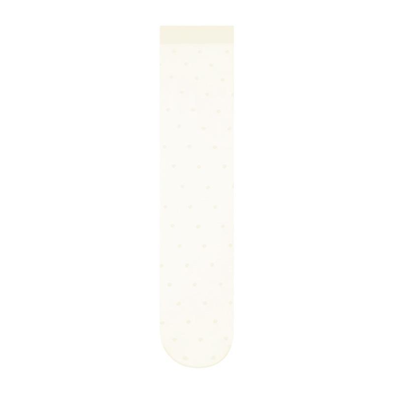 Thin Transparent Bunching Socks Women's Socks Polka Dot Calf Stockings