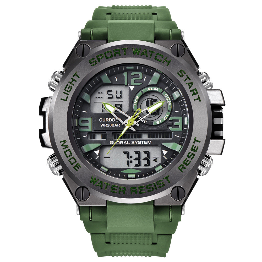 Men's Fashion Belt Multi-functional Watch