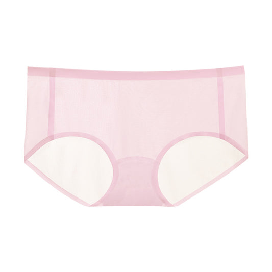 Women's Fashion Breathable Ice Silk Seamless Panties