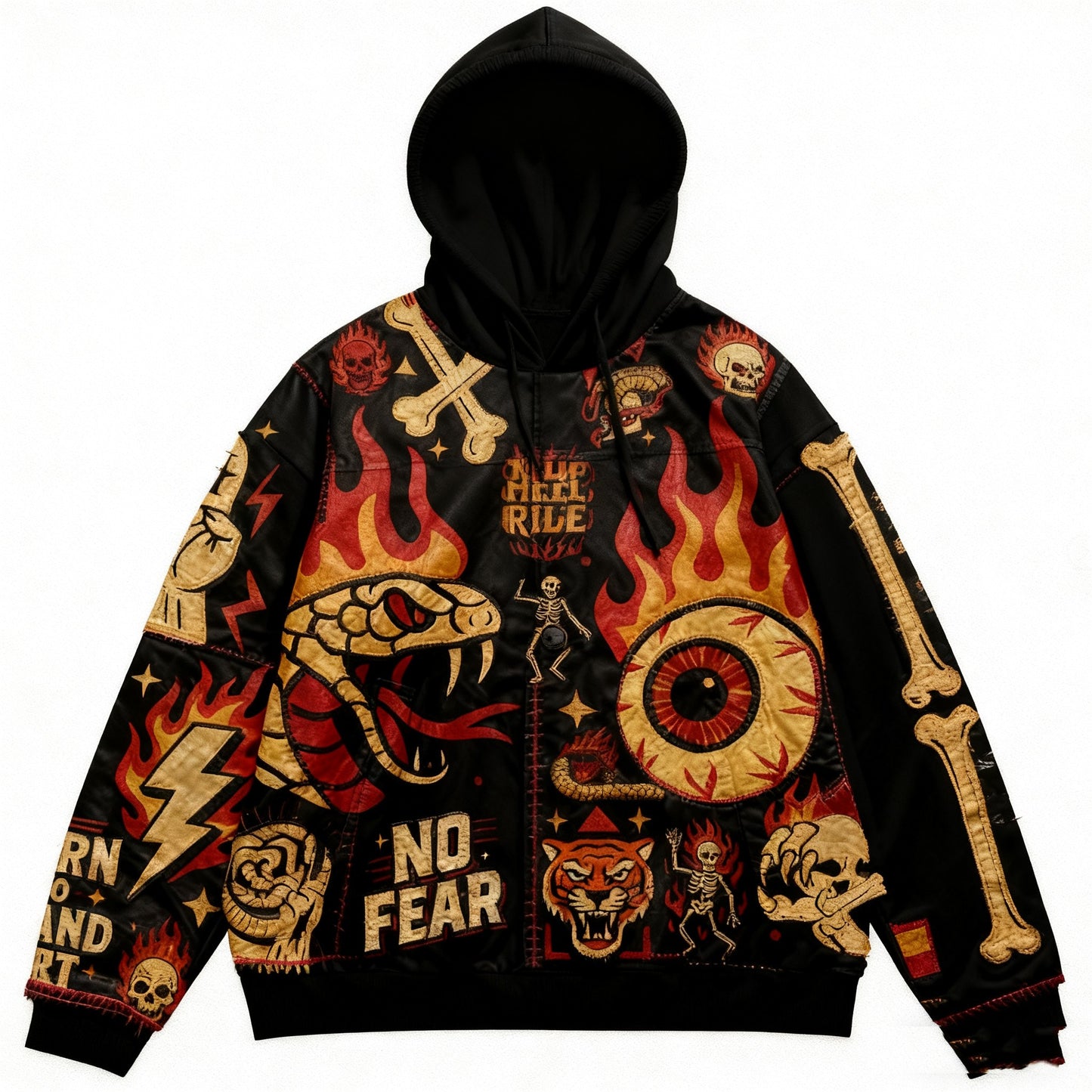 Mode Afslappet Trykt Polyester Sweater