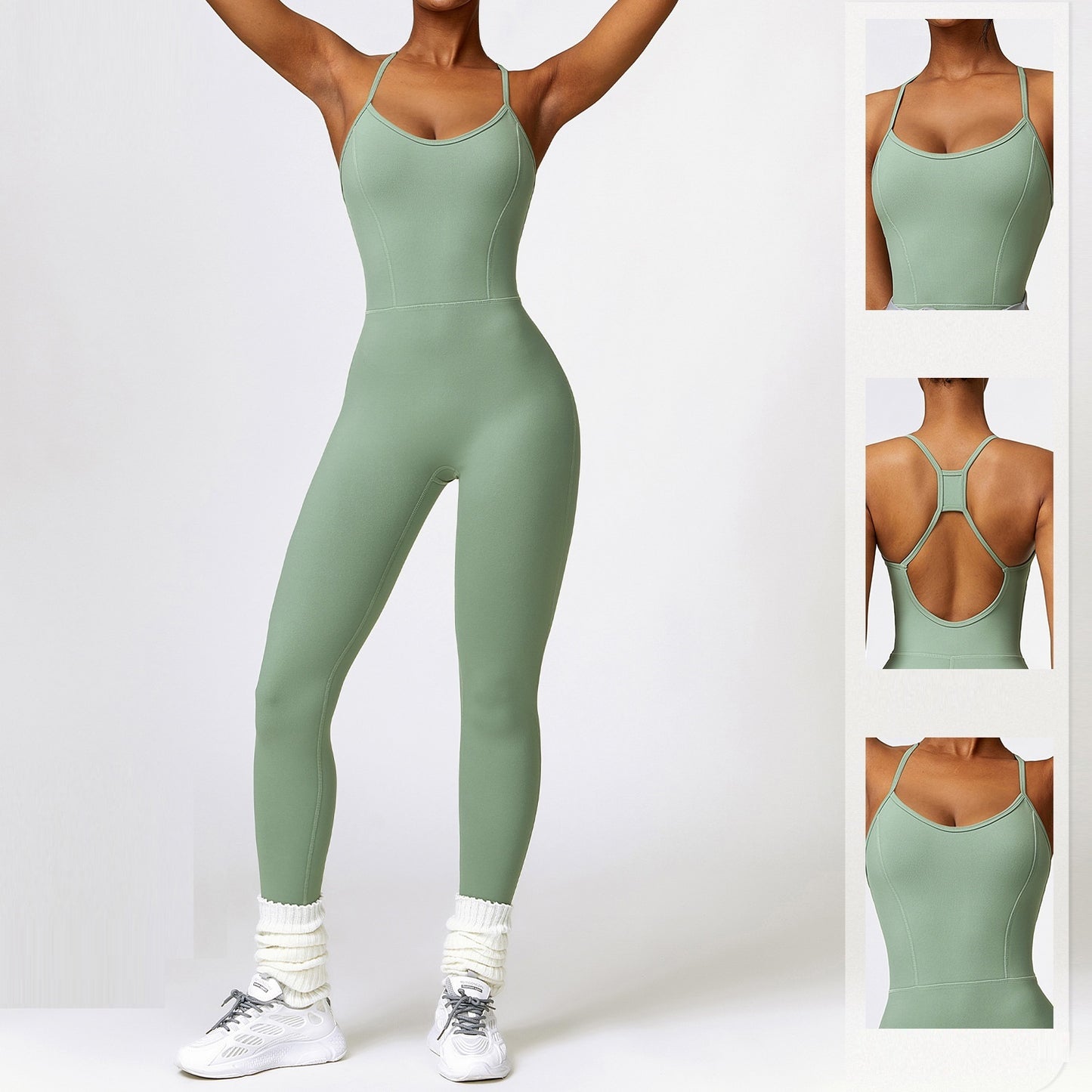 Beauty Back Yoga One-piece Sports Fitness Tights