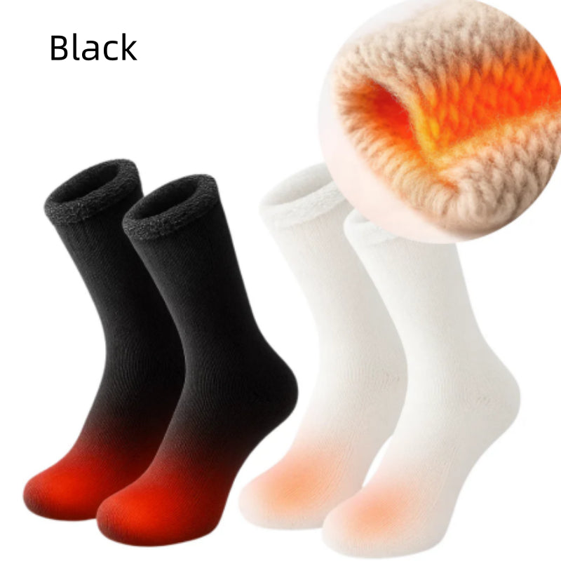 Solid Color Comfortable And Warm Socks