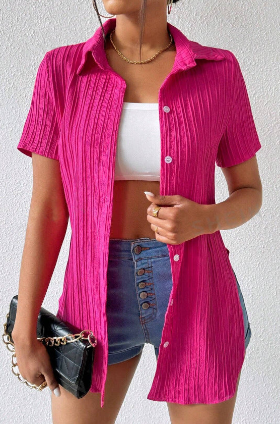 European And American Cardigan Blouses For Women