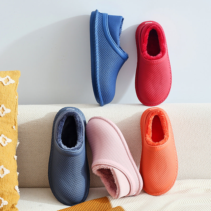 New Autumn And Winter Cotton Slippers Household EVA Waterproof And Non-slip