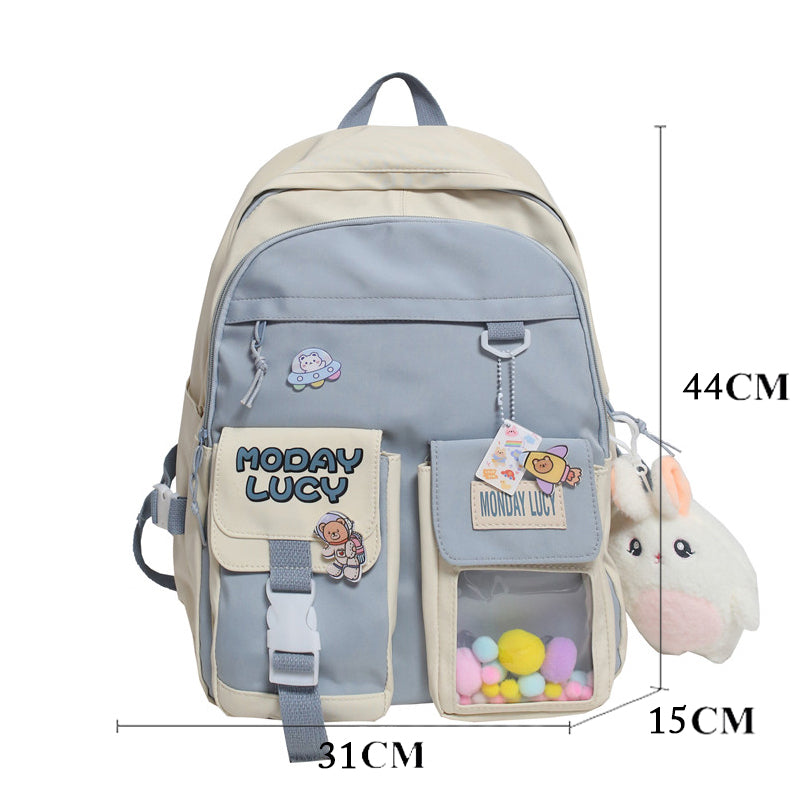 Women's Fashion Simple Waterproof Shoulder Bag