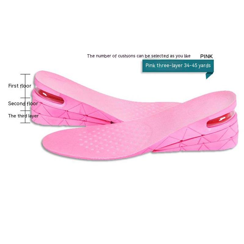 Air Cushion Heightening Insole, Invisible Inner Heightening Pad