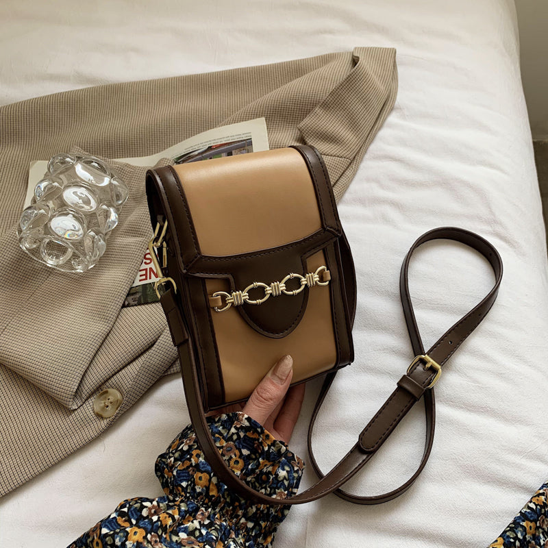 New Trendy Fashion Small Square Bag Net Celebrity Explosion Cross-body Mobile Phone Bag