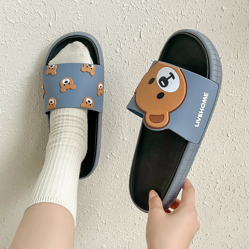 Couples Wear Non-slip Thick-soled Sandals Indoors And Outdoors