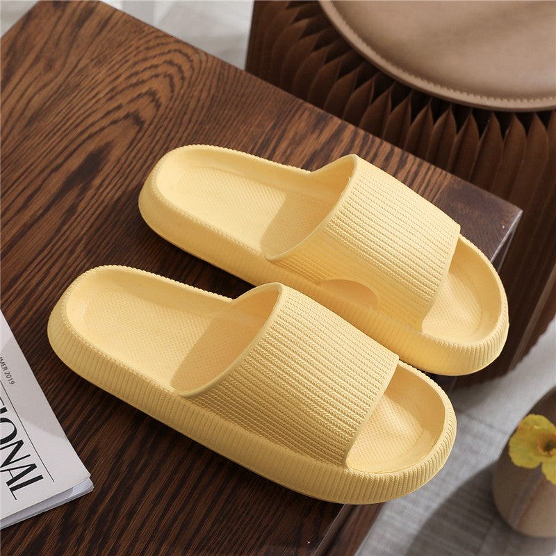Men's And Women's Fashion Casual Solid Color Non-slip Slippers