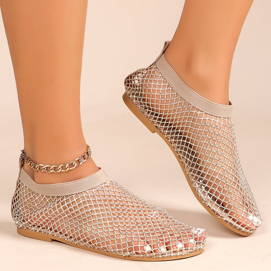 Casual Roman Style Thick Soled Women's Oversized Sandals